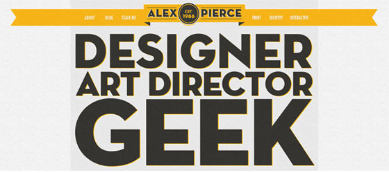 Ribbons in a Web Design
