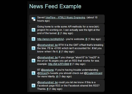 JQuery Social Media Plugins