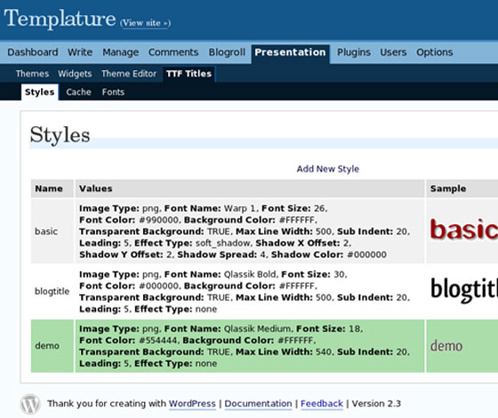 Wordpress Typography Plugins