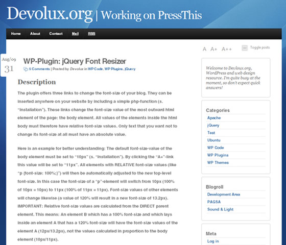 Wordpress Typography Plugins