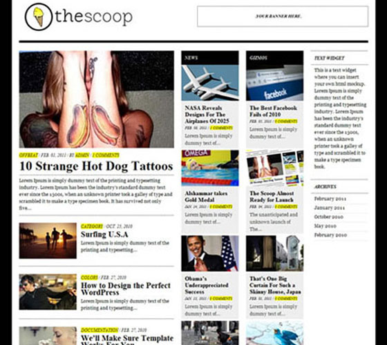 Premium WordPress themes