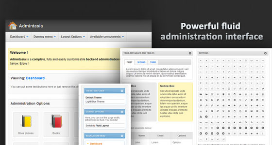 Admin Page Design Inspirations