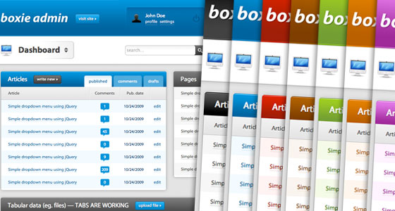 Admin Page Design Inspirations