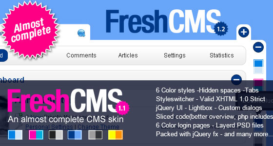 Admin Page Design Inspirations