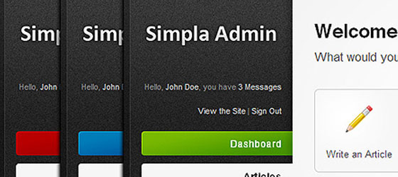 Admin Page Design Inspirations