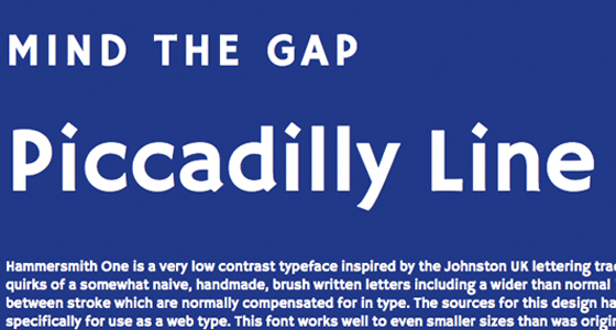 Best Google Web Fonts