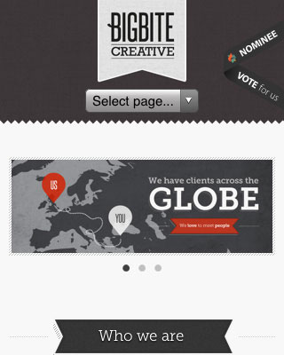 Most Creative Mobile Websites