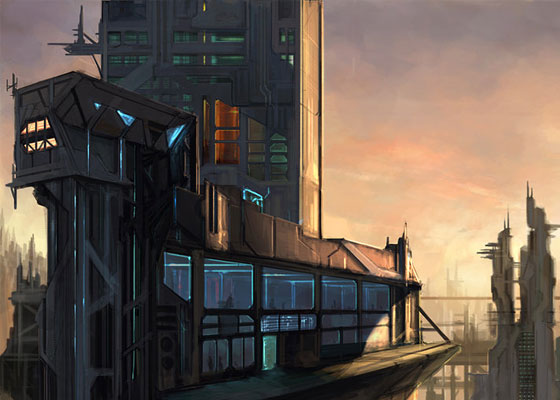 Imaginative Cities of Future Artwork