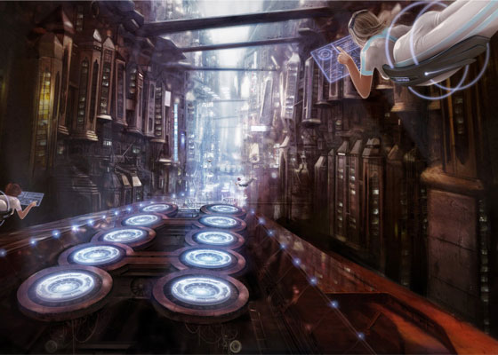 Imaginative Cities of Future Artwork