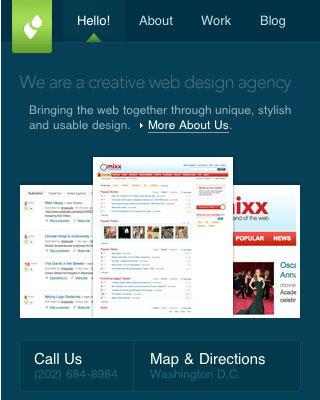 Most Creative Mobile Websites
