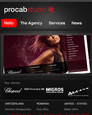 Most Creative Mobile Websites