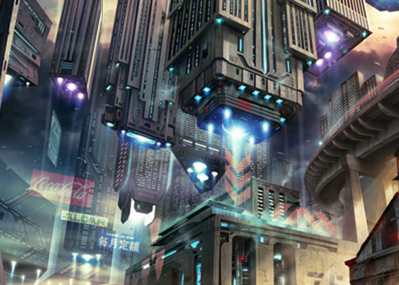 Imaginative Cities of Future Artwork