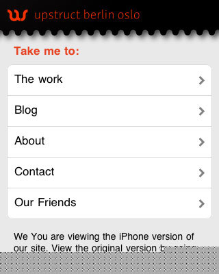 Most Creative Mobile Websites
