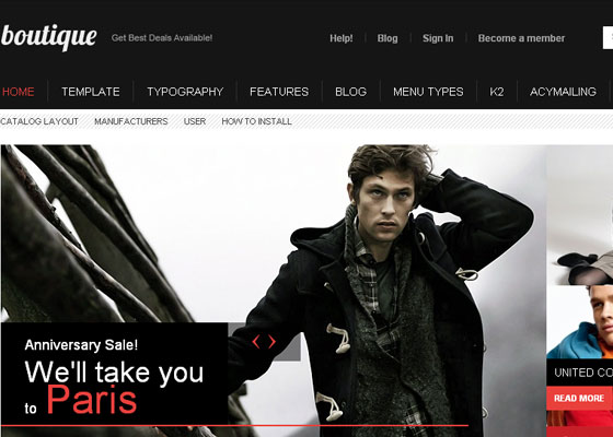 Free and Premium Collection of Beautiful Joomla Templates.