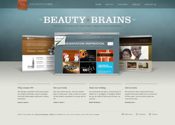 Fresh HTML5 design inspirations