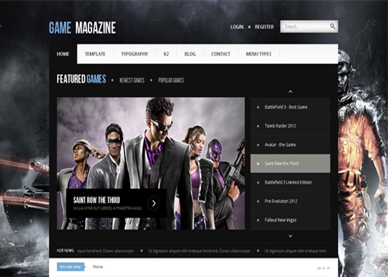 Free and Premium Collection of Beautiful Joomla Templates.
