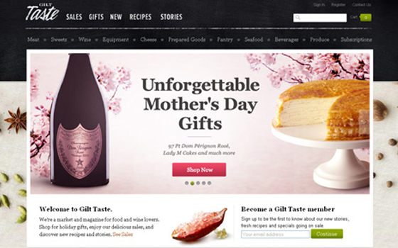 Fresh HTML5 design inspirations