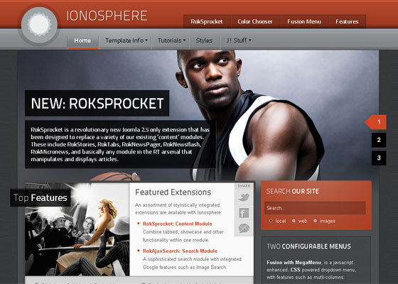 Free and Premium Collection of Beautiful Joomla Templates.