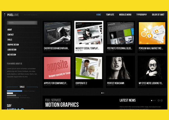 Free and Premium Collection of Beautiful Joomla Templates.