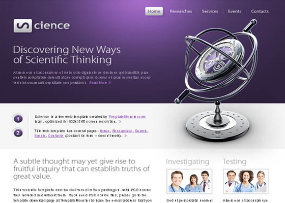 Fresh HTML5 design inspirations