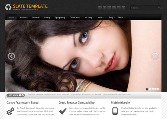 Free and Premium Collection of Beautiful Joomla Templates.