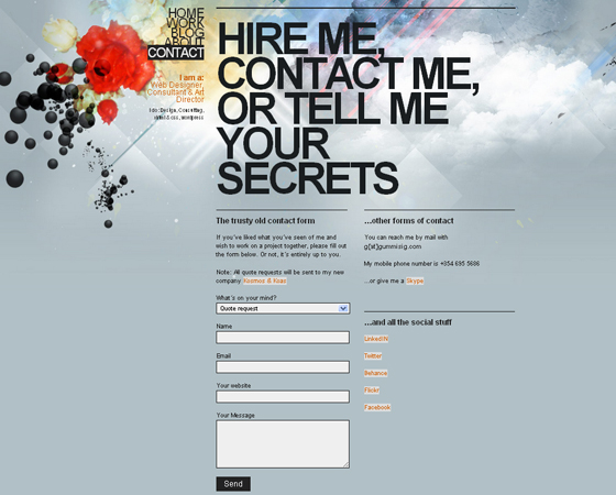 35 Inspiring Example of Contact Pages