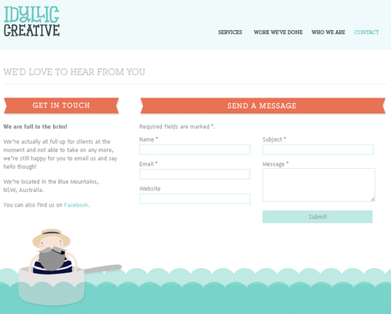 35 Inspiring Example of Contact Pages