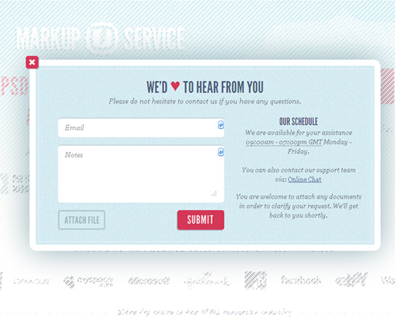 35 Inspiring Example of Contact Pages