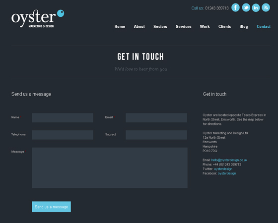 35 Inspiring Example of Contact Pages