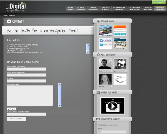 35 Inspiring Example of Contact Pages