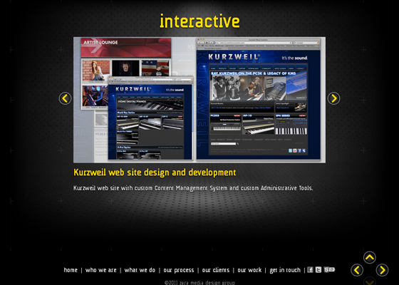 Fresh HTML5 design inspirations