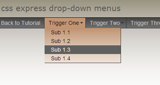 Awesome CSS Menu tutorials