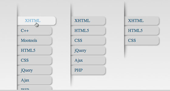 Awesome CSS Menu tutorials