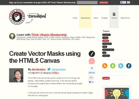 Create Vector Masks