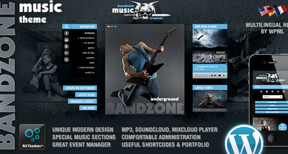 BandZone WP Theme