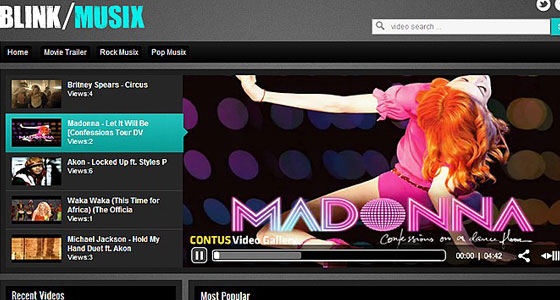 WordPress Blink Musix