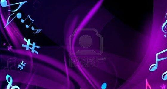 colourful musical background
