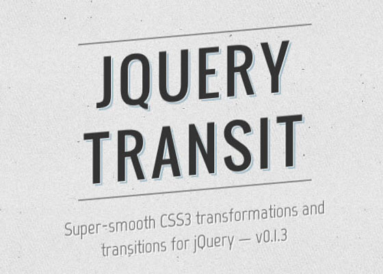 Jquery Transit