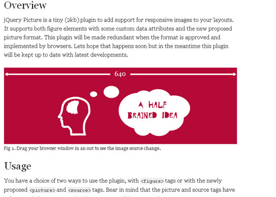 jQuery Picture