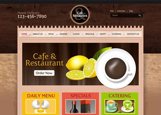 Cafe and Restaurant Template