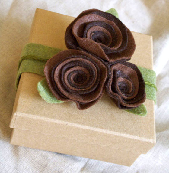 Felt Roses