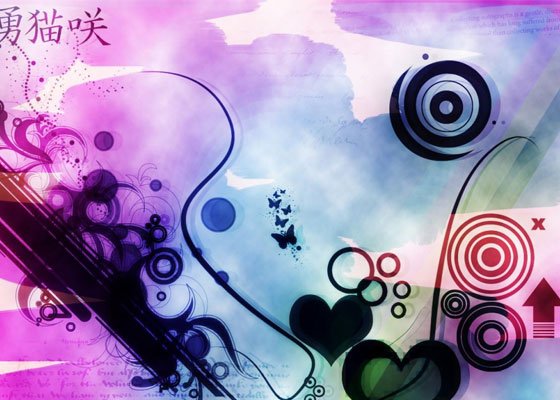 Hearts For Abstract Wallpapers