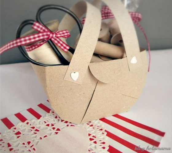 Paper Basket To Hold Treats