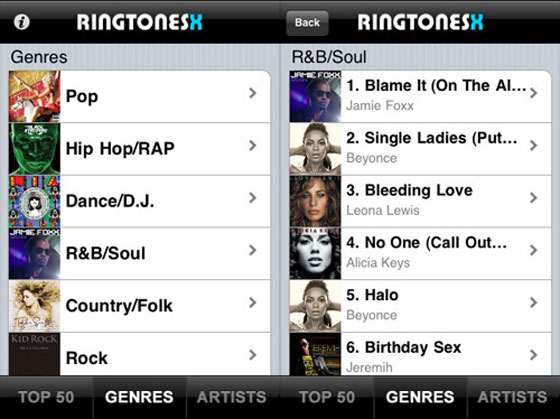 RingtonesX