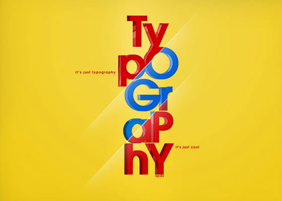 Typography It’s just cool
