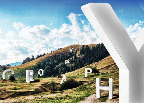Typography on a Hill