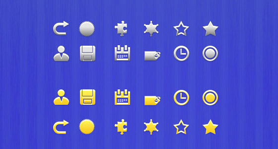 Clean mono icons