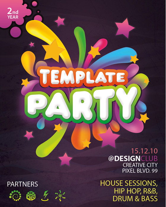 Free PSD Flyer Template
