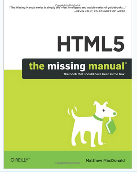 HTML5 The Missing Manual