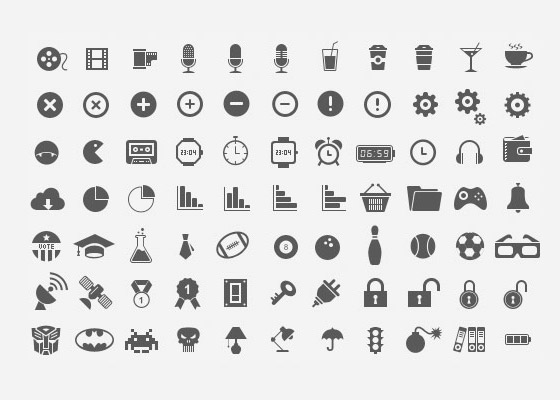 350 Vector Web Icons